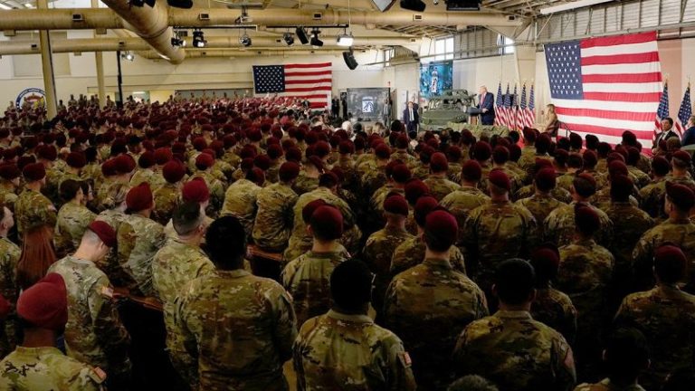 Trump: ‘We don’t run from anybody’ in blasting Biden over Afghanistan withdrawal